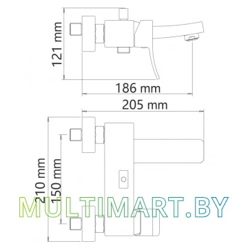 Смеситель Wasserkraft Aller 1061 картинка 3